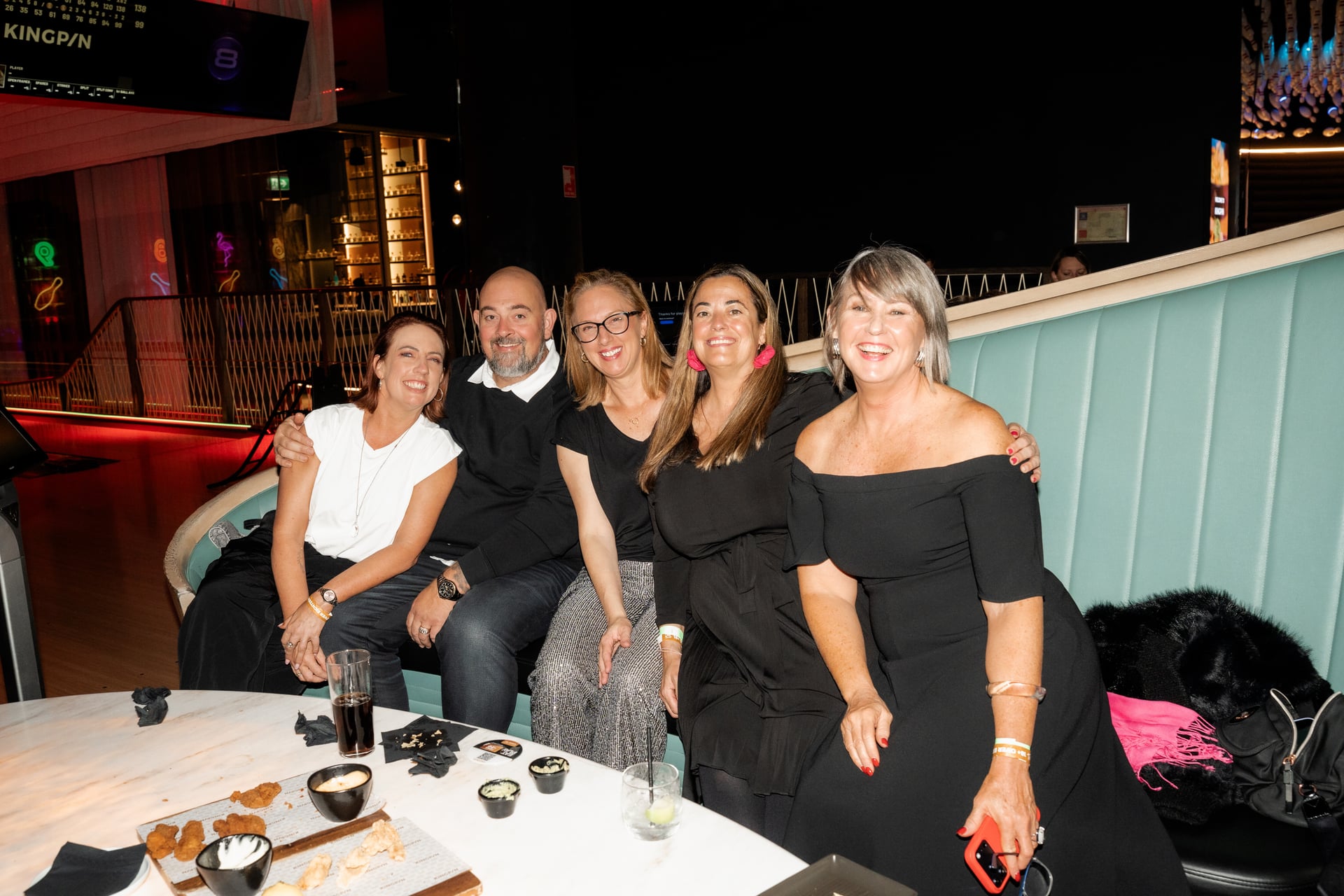 The whole booth together
